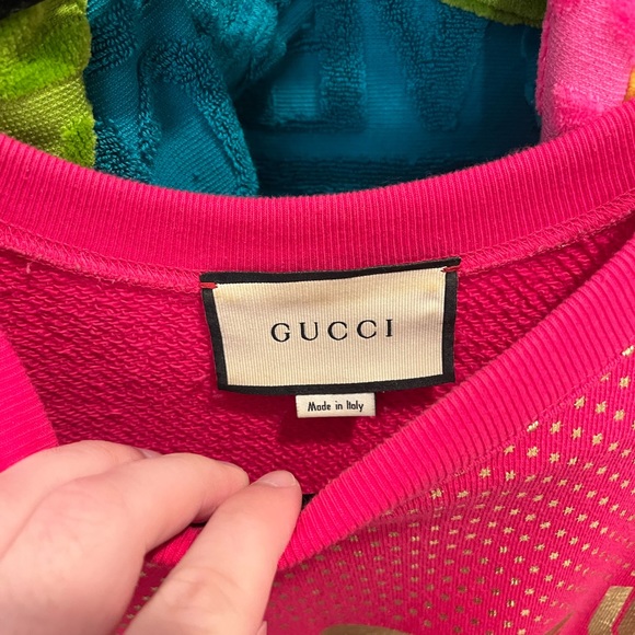 Gucci pink SEGA sweatshirt - Picture 5 of 5